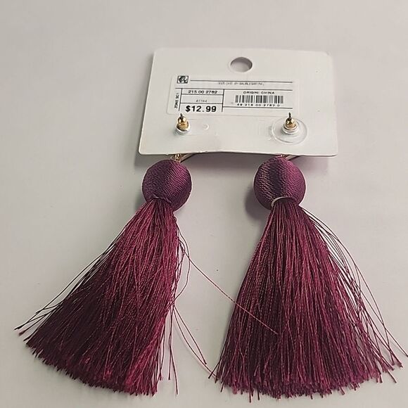 Sugarfix by Baublebar Tassel Statement Earrings - Picture 2 of 2